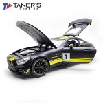 Diecast Mobil Racing Mercedes AMG GT Miniatur Metal Model 1:24